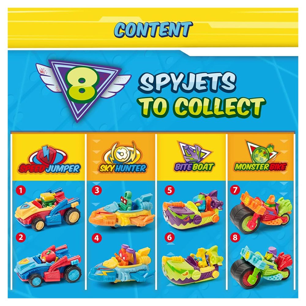 Vehicul Spy Jet cu figurina, SuperThings Secret Spies