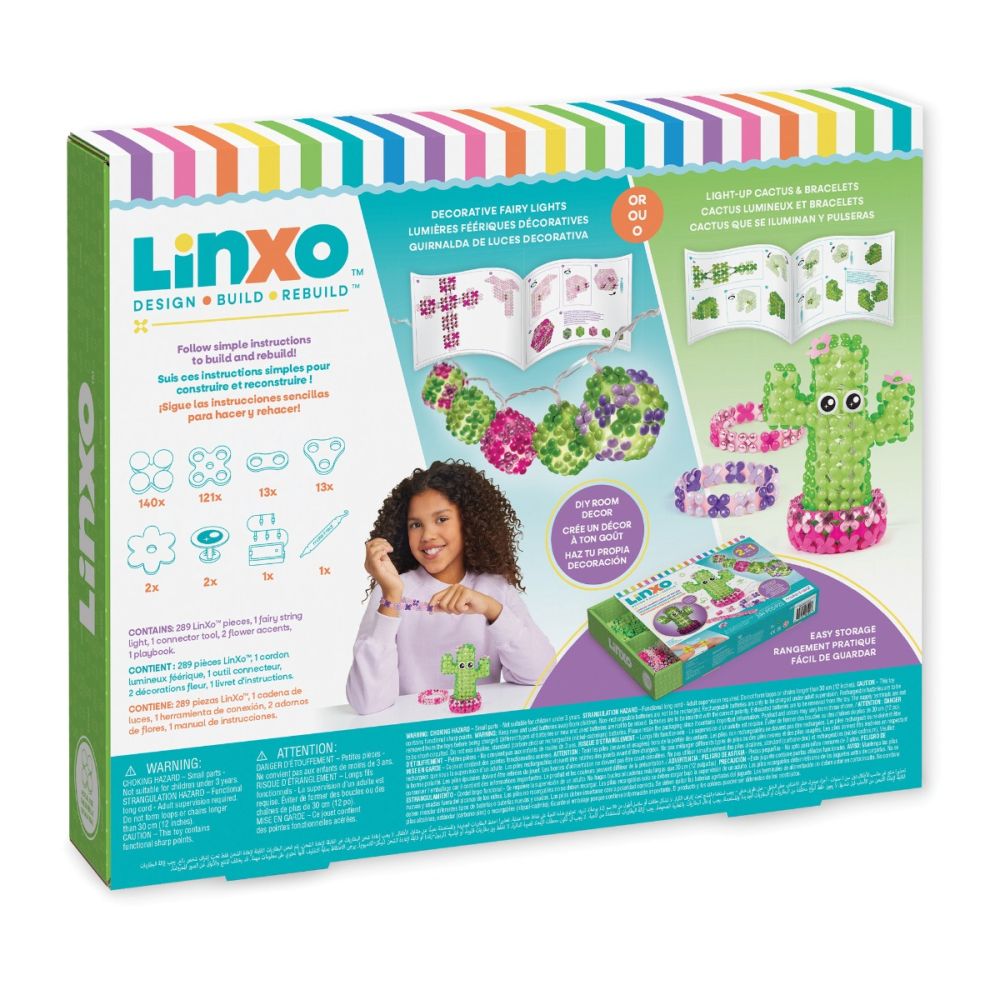 Set de creat decoratiuni luminoase, LinXo, Lookin Sharp, Light-Up Decor, 294 piese