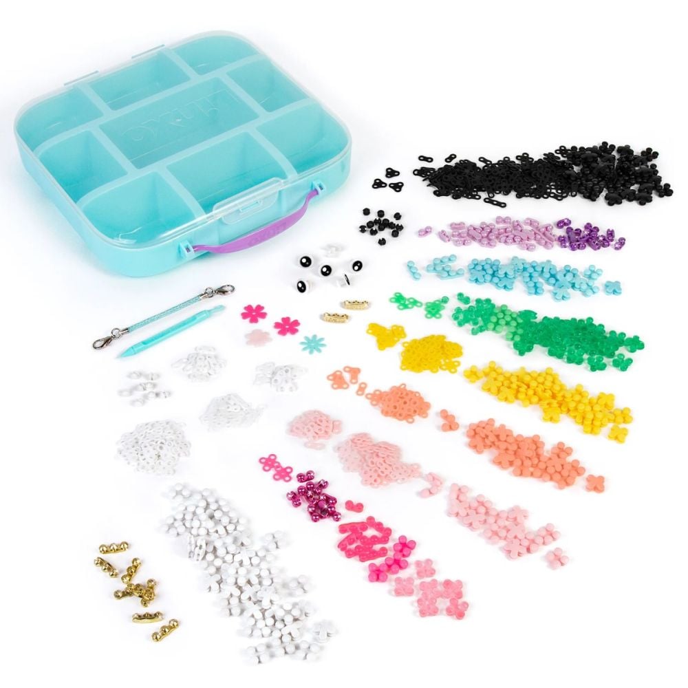Set de creat 13 elemente decorative flexibile, LinXo, Creator Set, 650 piese