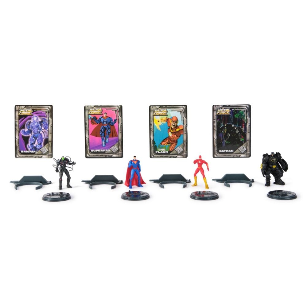 Set 4 figurine, Dc Universe, Metal Force, 5 cm, 6072651