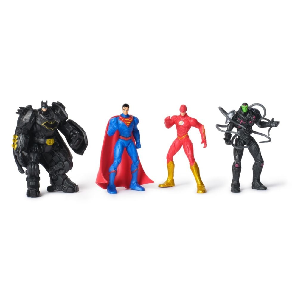 Set 4 figurine, Dc Universe, Metal Force, 5 cm, 6072651
