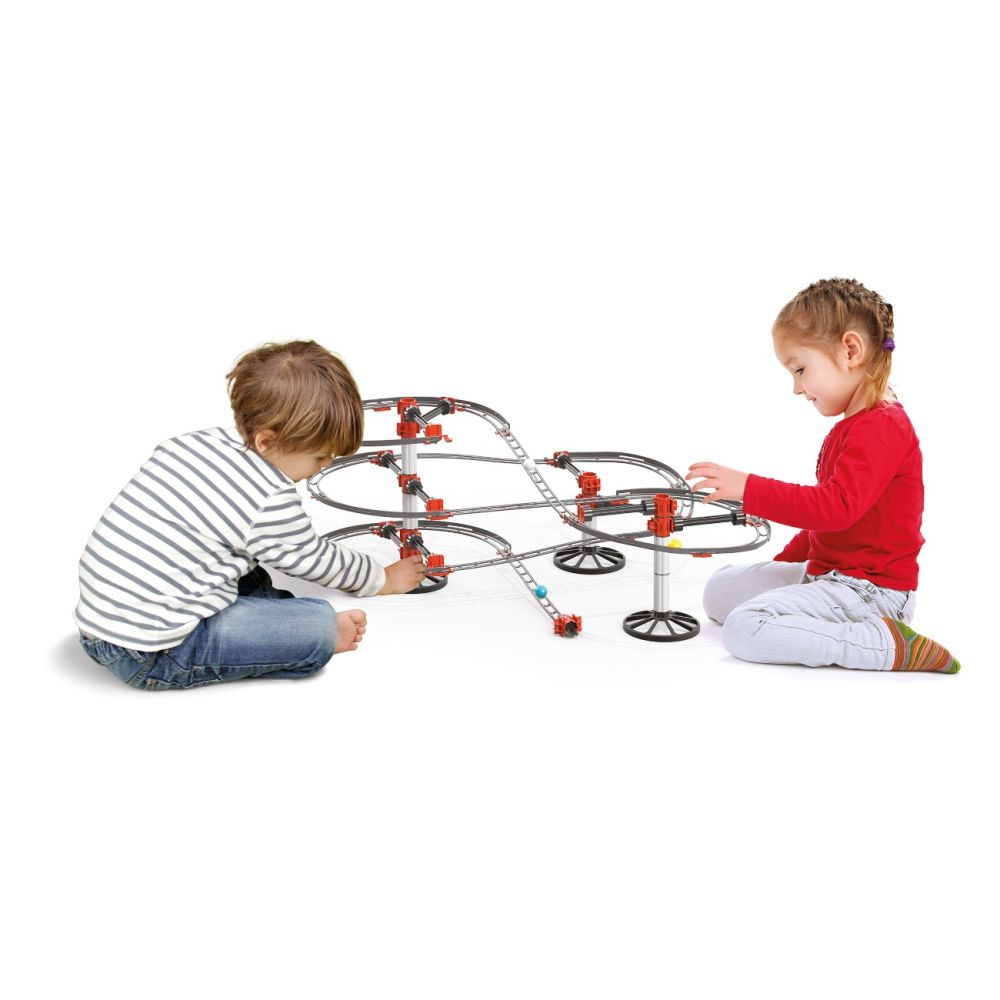 Set de constructie, Quercetti, Skyrail, 93 piese