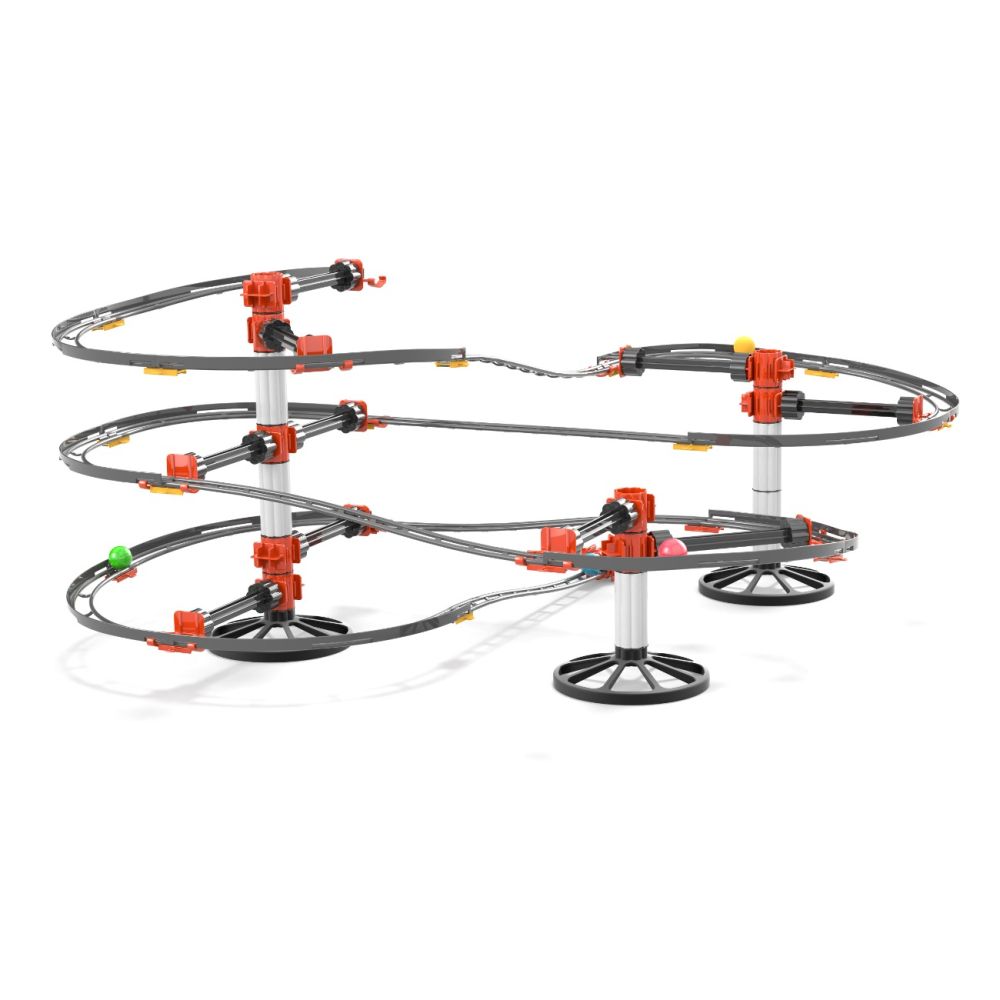Set de constructie, Quercetti, Skyrail, 93 piese