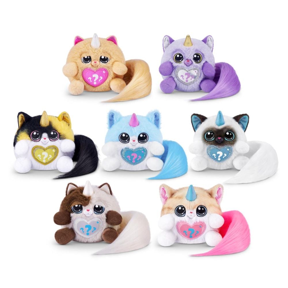 Jucarie de plus surpriza, Rainbocorns, Kittycorn, S3