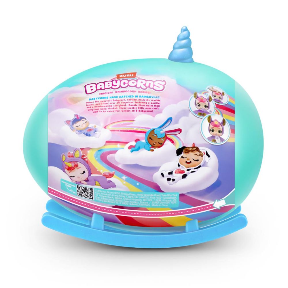 Jucarie de plus surpriza, Rainbocorns, Babycorns, 30 surprize