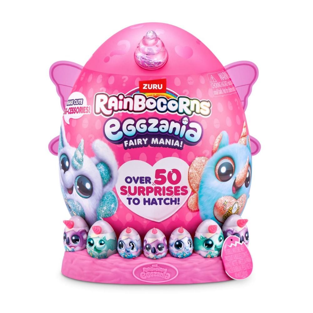 Jucarie de plus, Rainbocorns, Eggzania Fairy Mania, 50 surprize