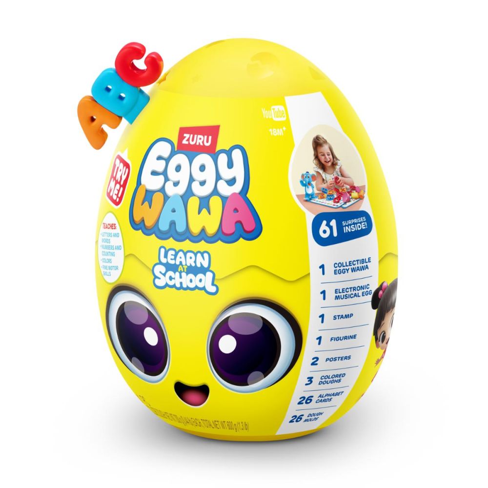 Figurine surpriza in ou, Eggy Wawa, La Scoala