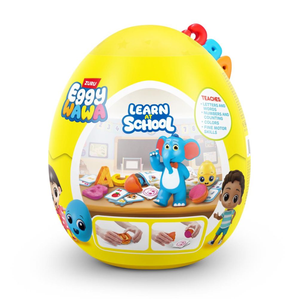 Figurine surpriza in ou, Eggy Wawa, La Scoala