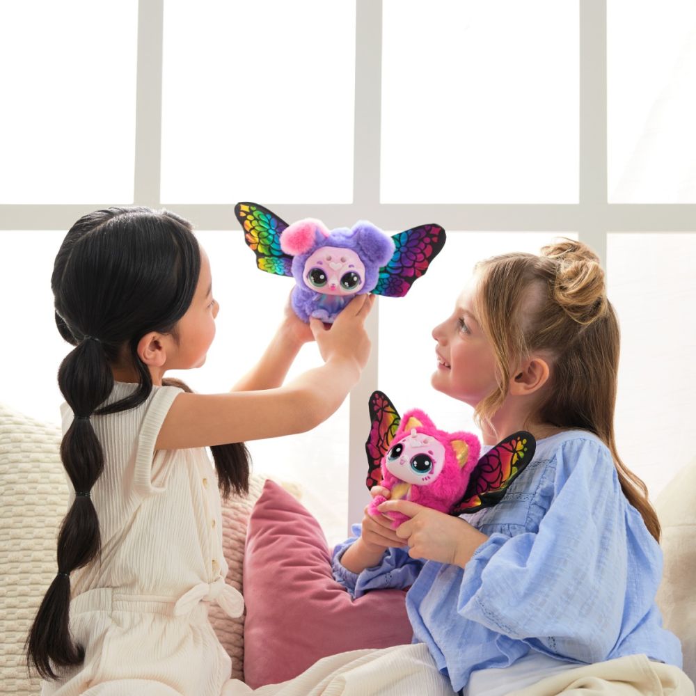 月光爪哇　Pups Figurina de plus surpriza, Hatchimals, Bloomables, Puppyfly