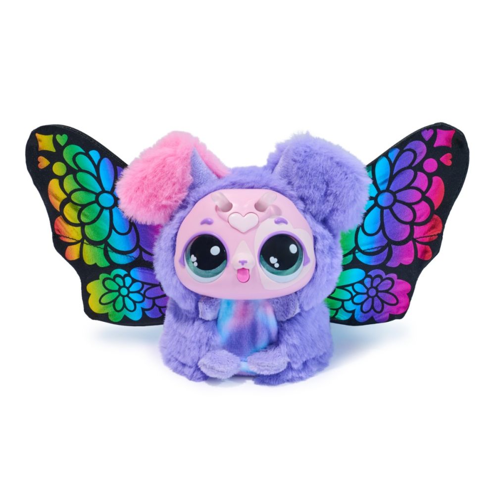 Figurina de plus surpriza, Hatchimals, Bloomables, Puppyfly, 6073019