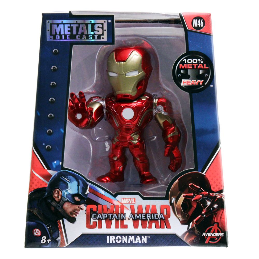 Figurina metalica, Jada, Ironman, 10 cm