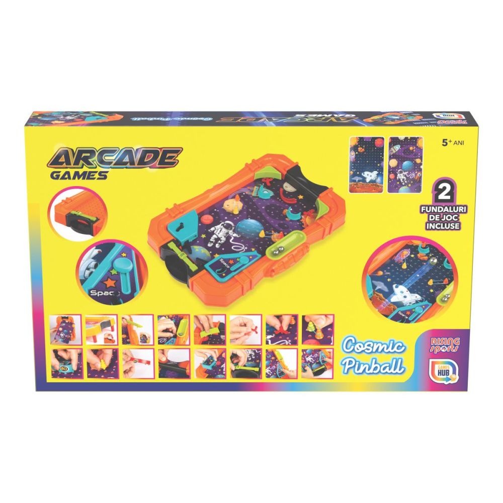 Set mini joc de masa, Rising Sports, Cosmic Pinball