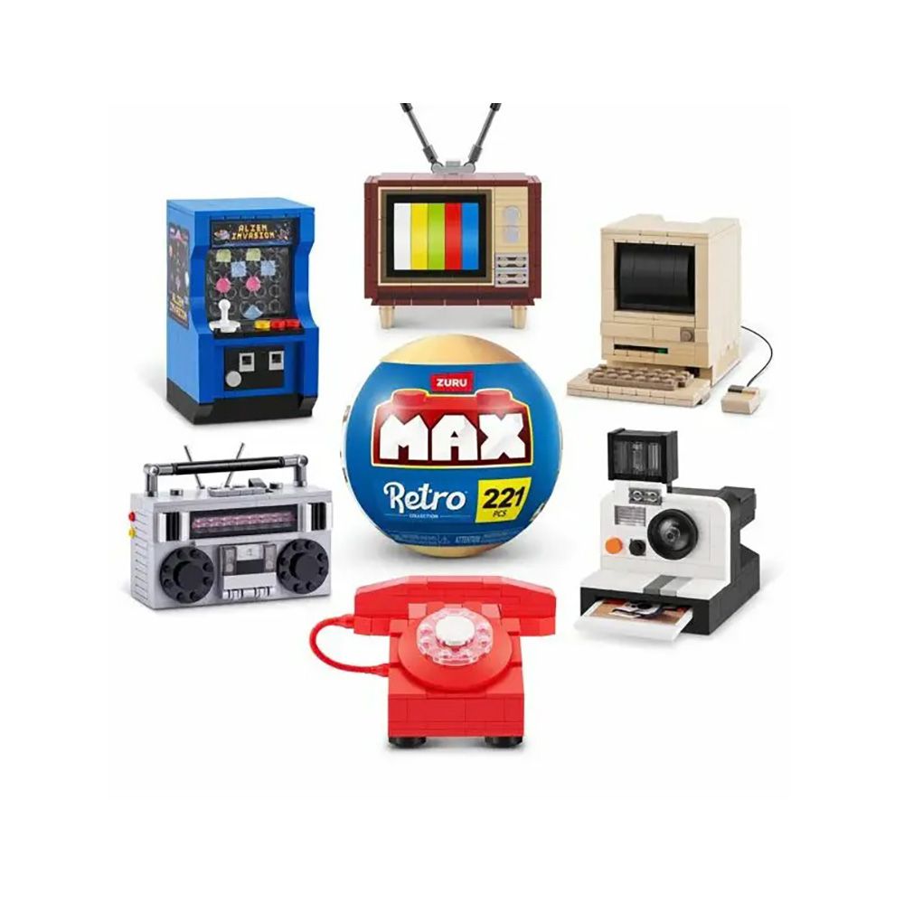Set de constructie, Zuru, Max Premium Retro