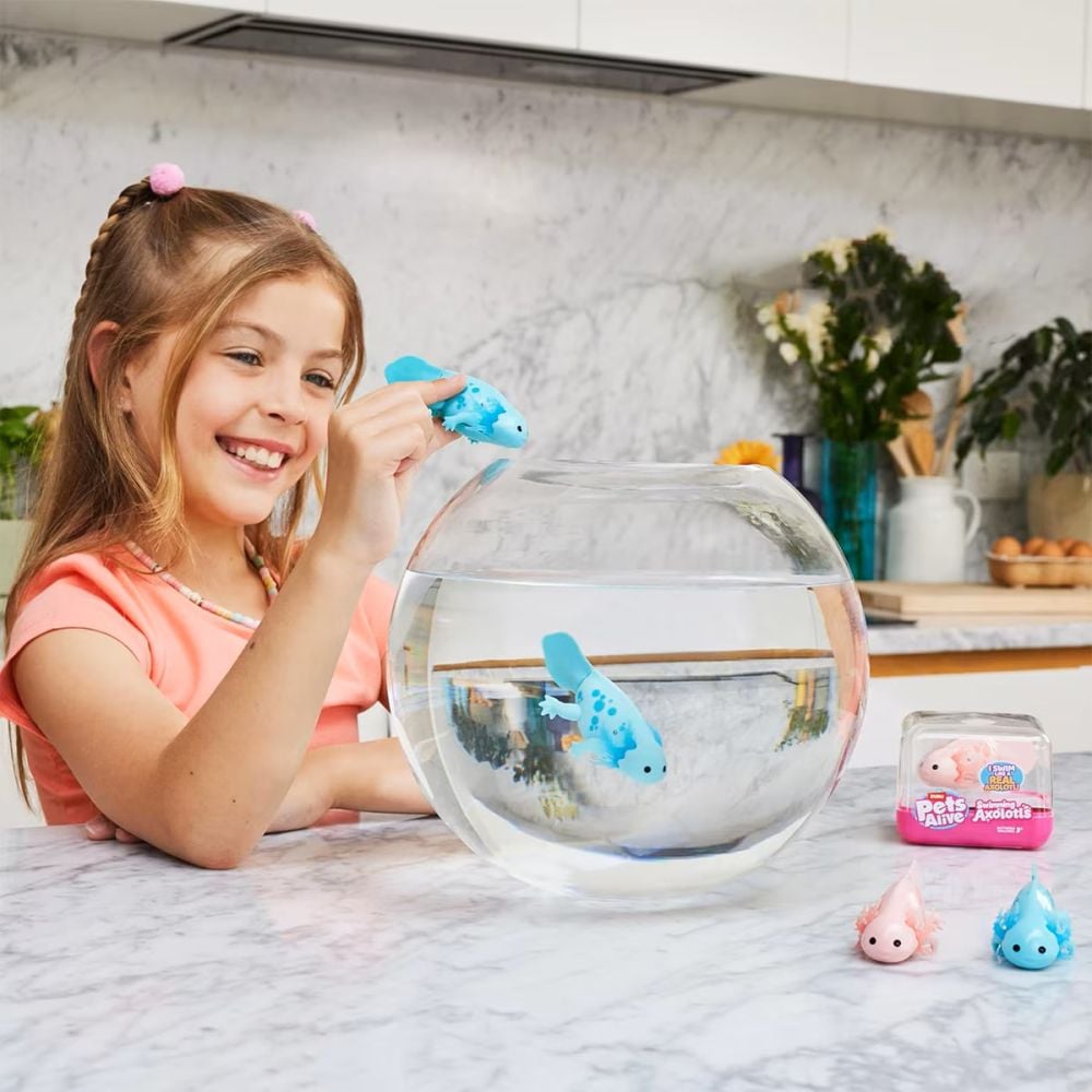 Jucarie interactiva, Pets Alive, Swimming Axolotl S1