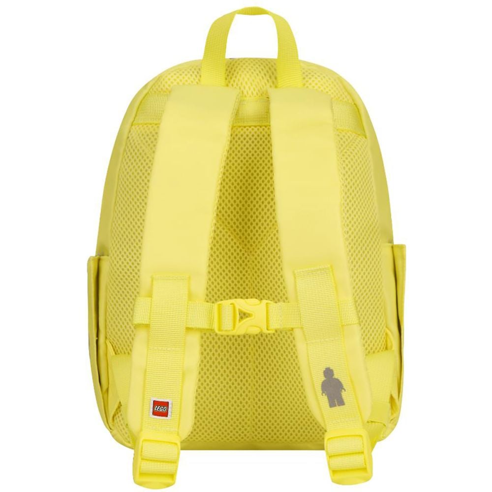 Rucsac casual, LEGO, Tribini Joy Small, Emoji, Galben