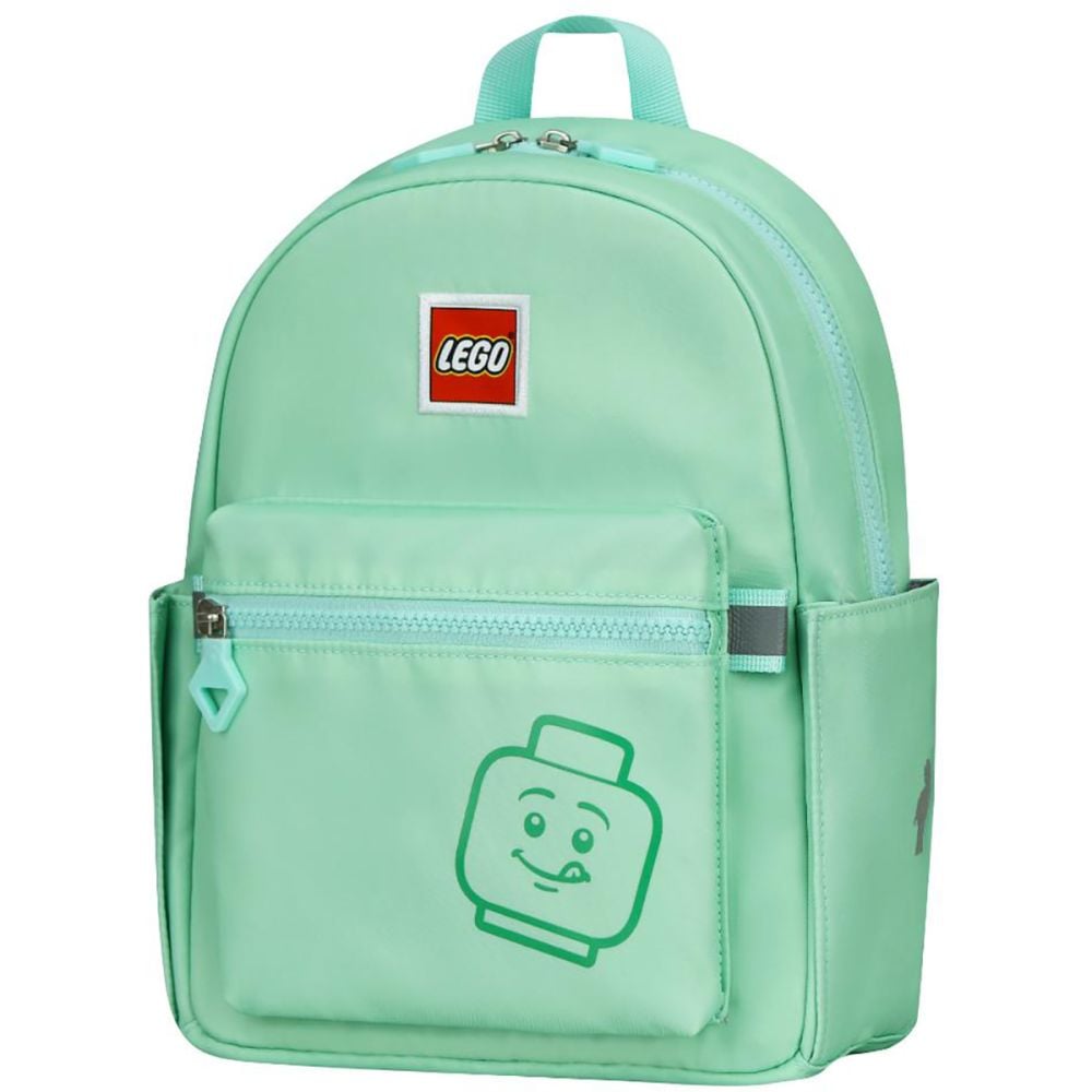 Rucsac casual, LEGO, Tribini Joy Small, Emoji, Verde