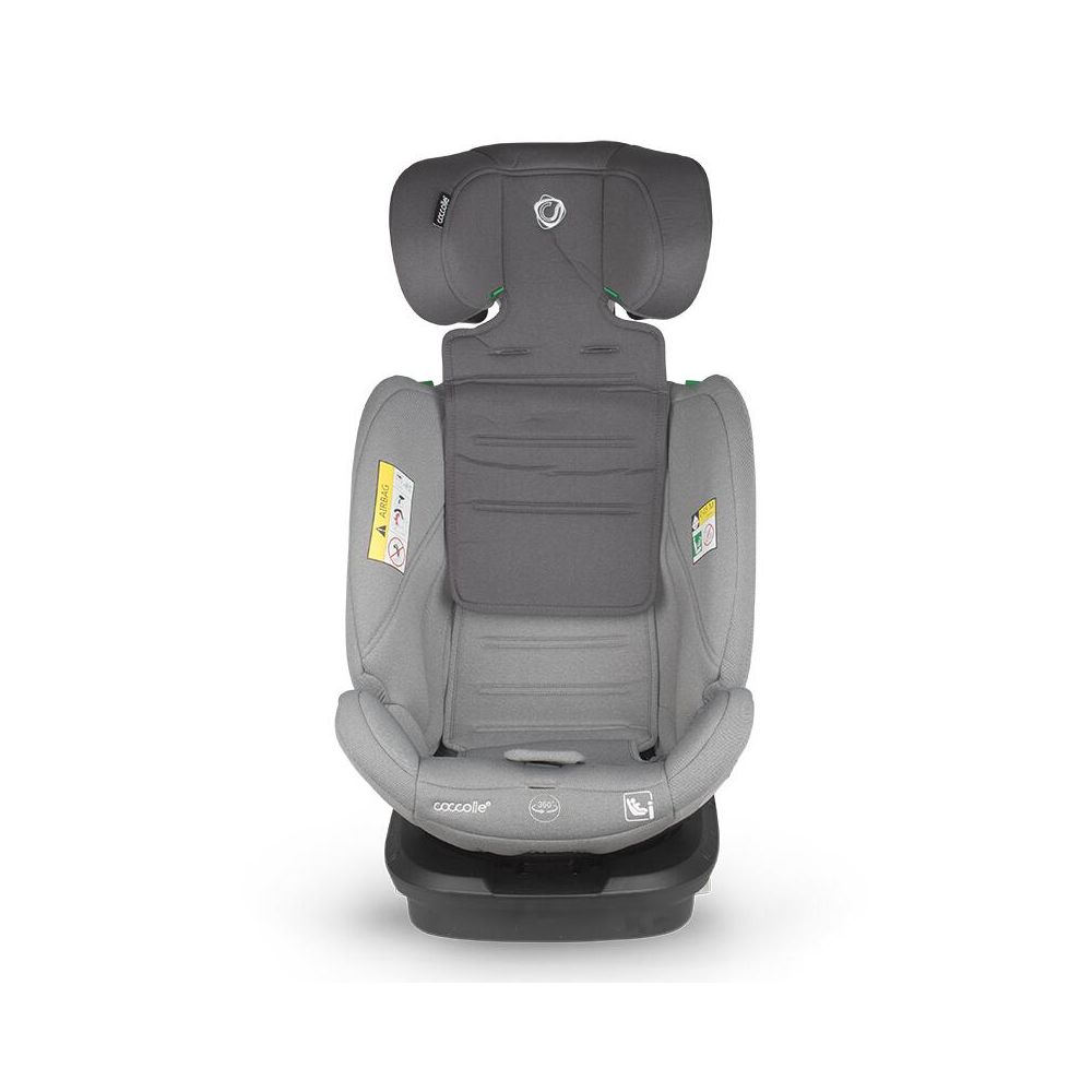 Scaun auto rotativ Coccolle Nyota, Isize 40-150 cm, Moonlit Grey
