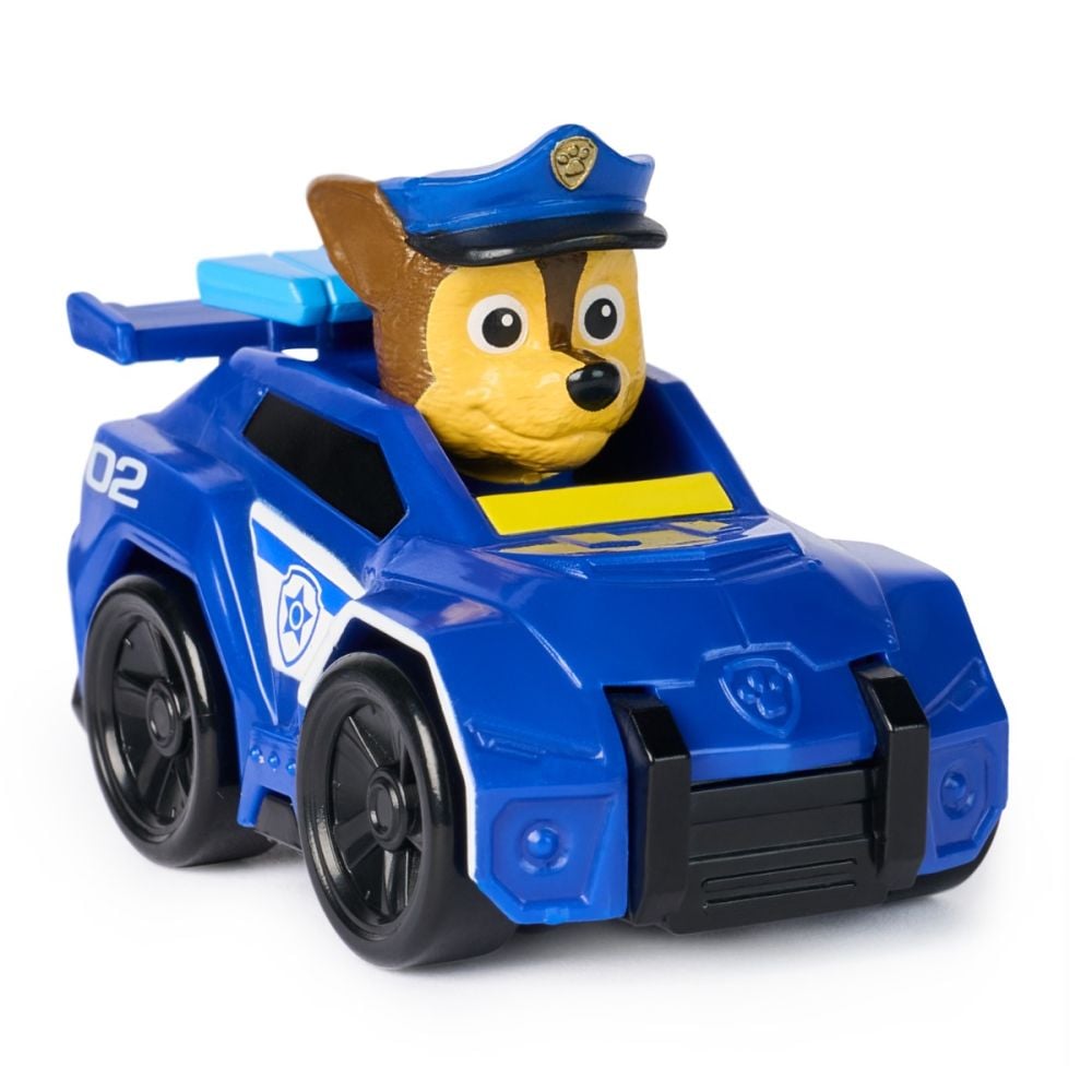 Vehicul cu figurina, Paw Patrol, Pup Squad Racers, Chase, 20155051