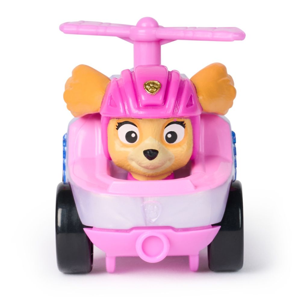 Vehicul cu figurina, Paw Patrol, Pup Squad Racers, Skye, 20156336