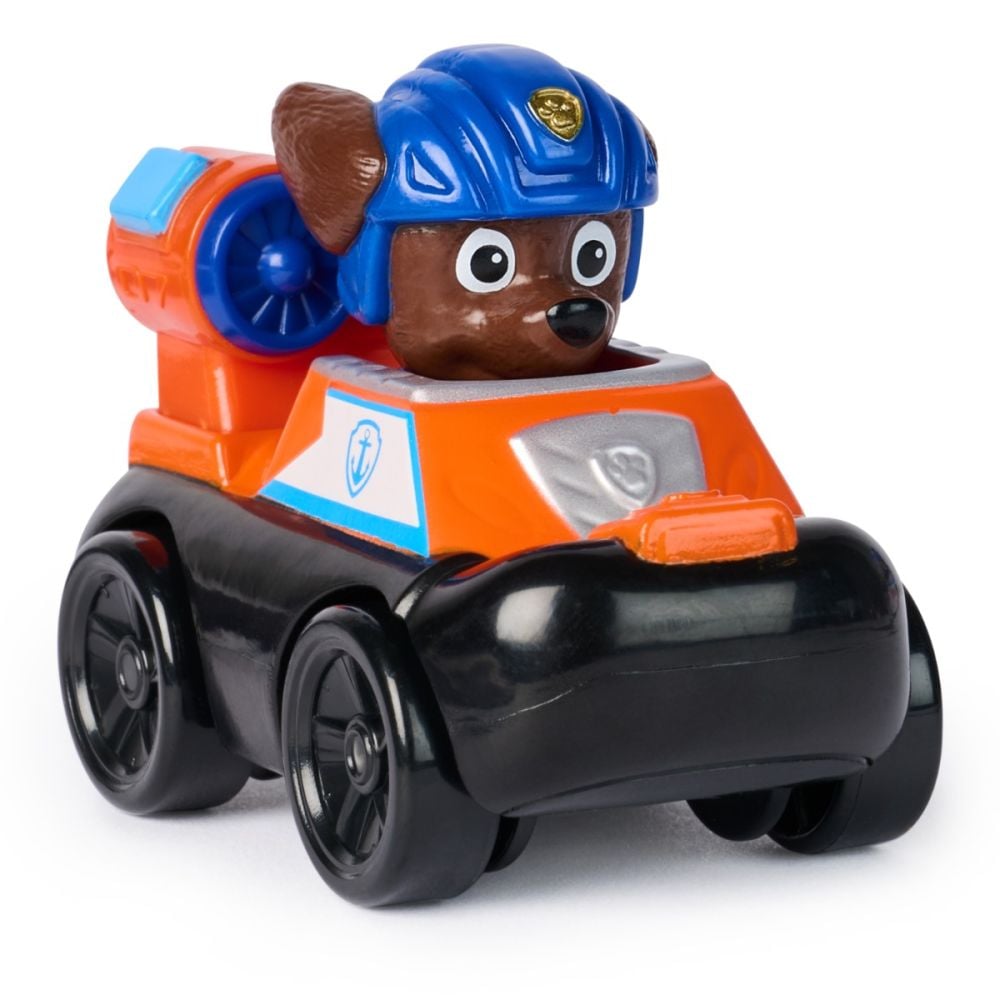 Vehicul cu figurina, Paw Patrol, Pup Squad Racers, Zuma, 20156339
