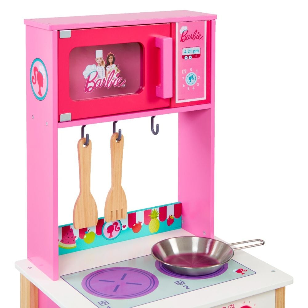 Set bucatarie din lemn, Barbie, Epic Chef