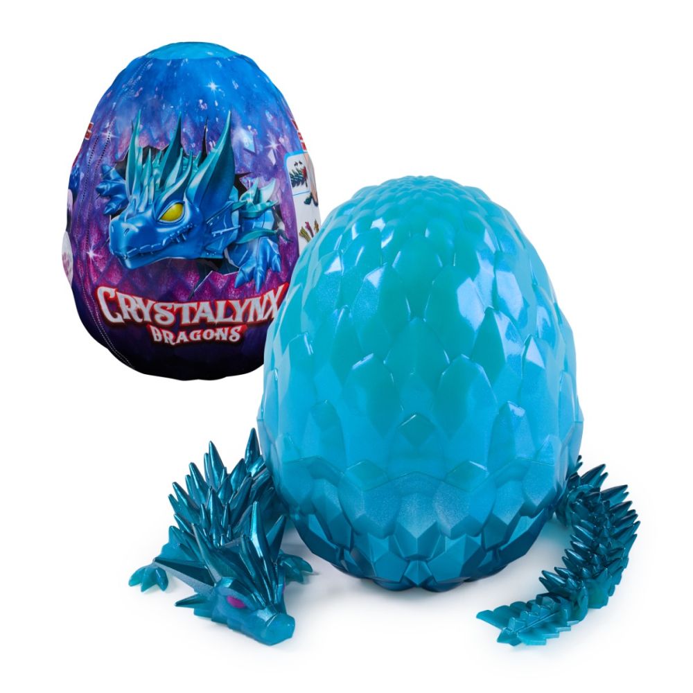 Figurina surpriza in ou, CrystaLynx Dragons, S2, 6073428
