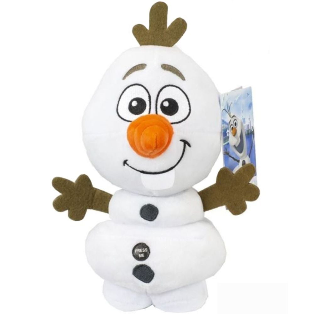 Jucarie de plus cu sunete Sambro, Olaf Frozen, 26 cm