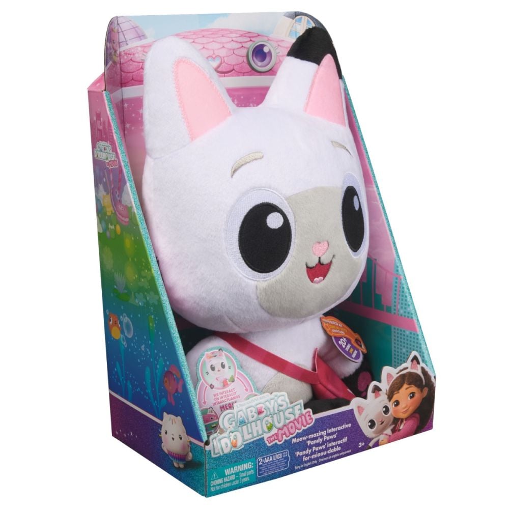 Jucarie de plus interactiva, Gabbys Dollhouse, Meow-Mazing Pandy