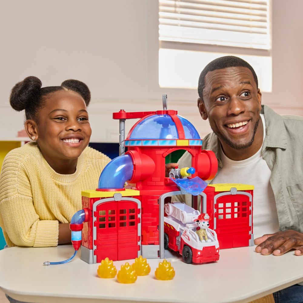 Set de joaca cu vehicul, Paw Patrol, Fire Rescue Command Centre, 6073760