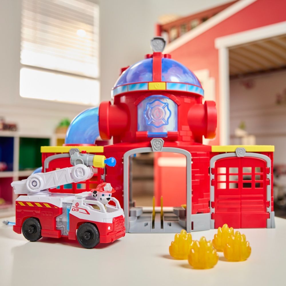 Set de joaca cu vehicul, Paw Patrol, Fire Rescue Command Centre, 6073760