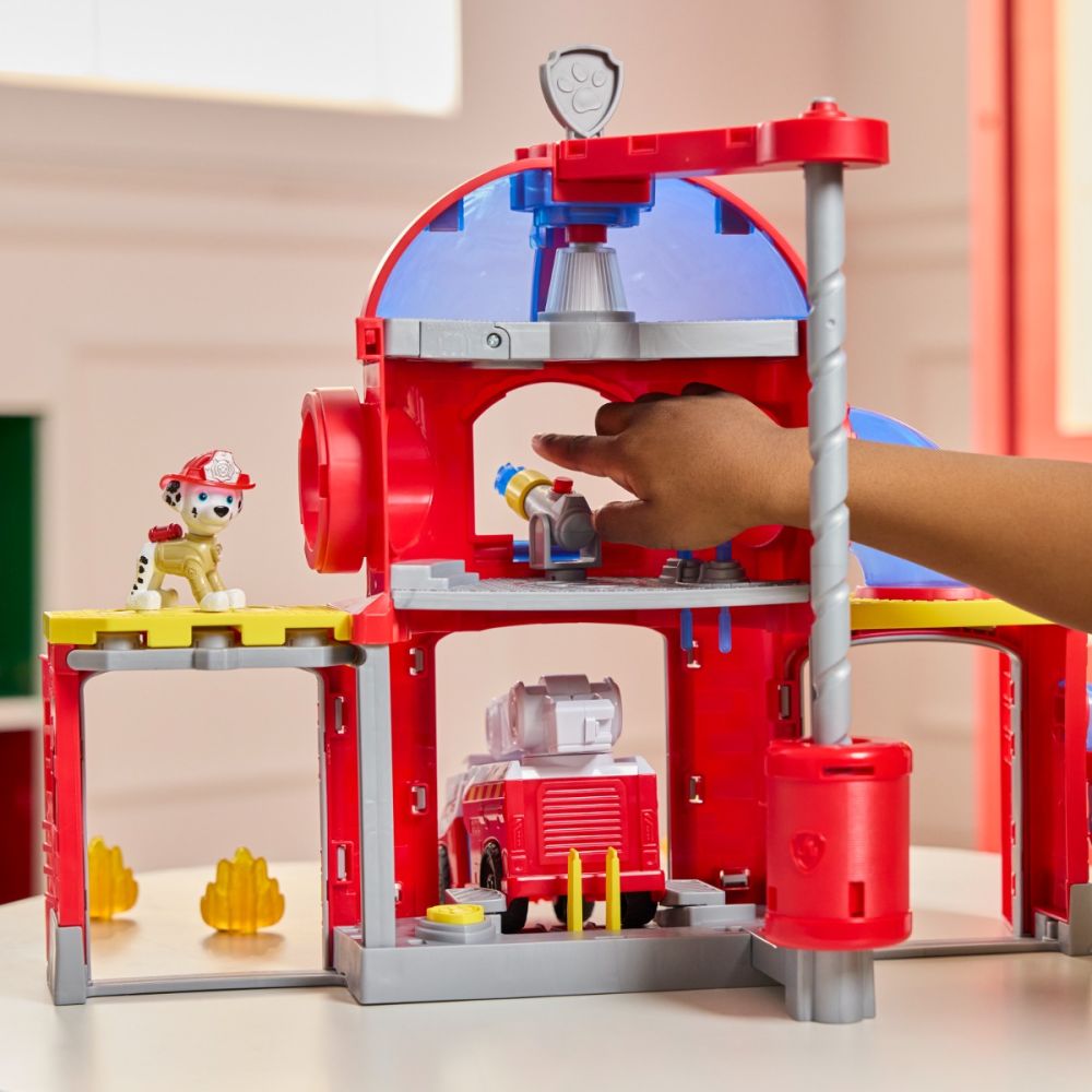 Set de joaca cu vehicul, Paw Patrol, Fire Rescue Command Centre, 6073760