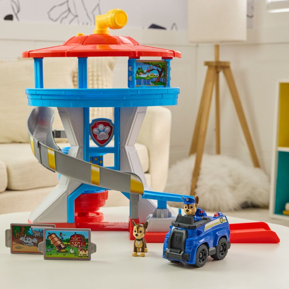 Set de joaca cu vehicul, Paw Patrol, Turnul de control, 6073765