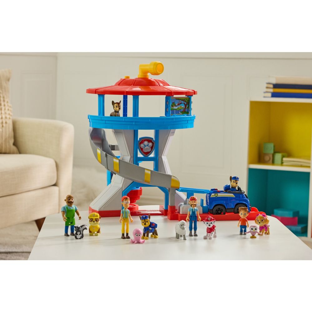 Set de joaca cu vehicul, Paw Patrol, Turnul de control, 6073765