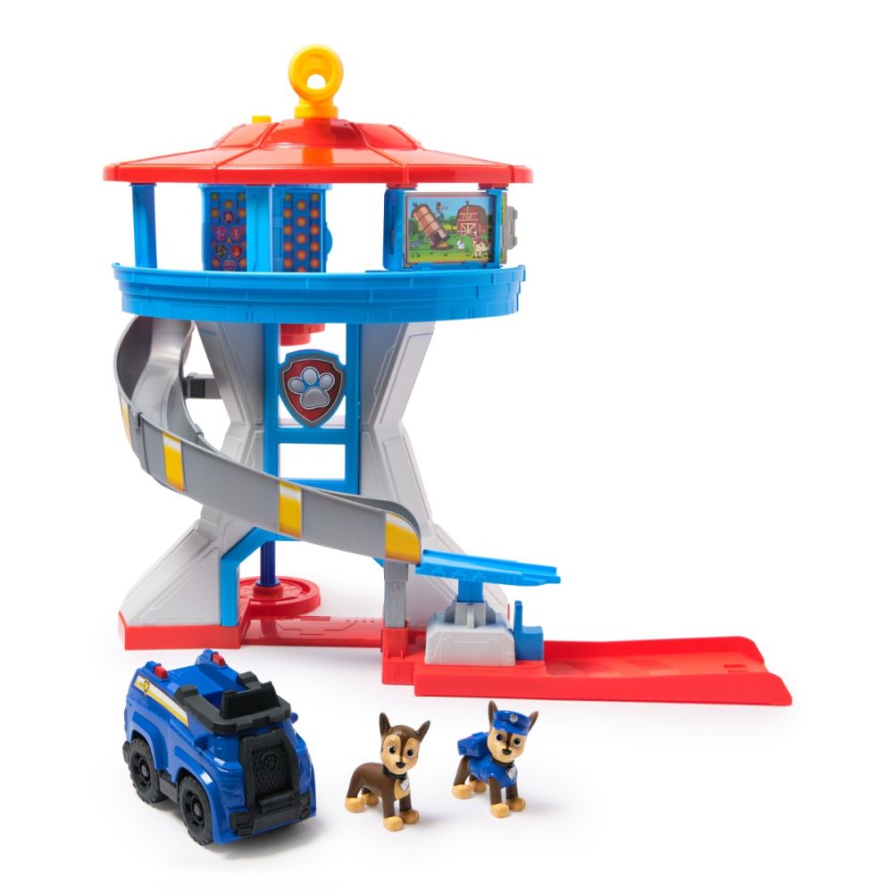 Set de joaca cu vehicul, Paw Patrol, Turnul de control, 6073765