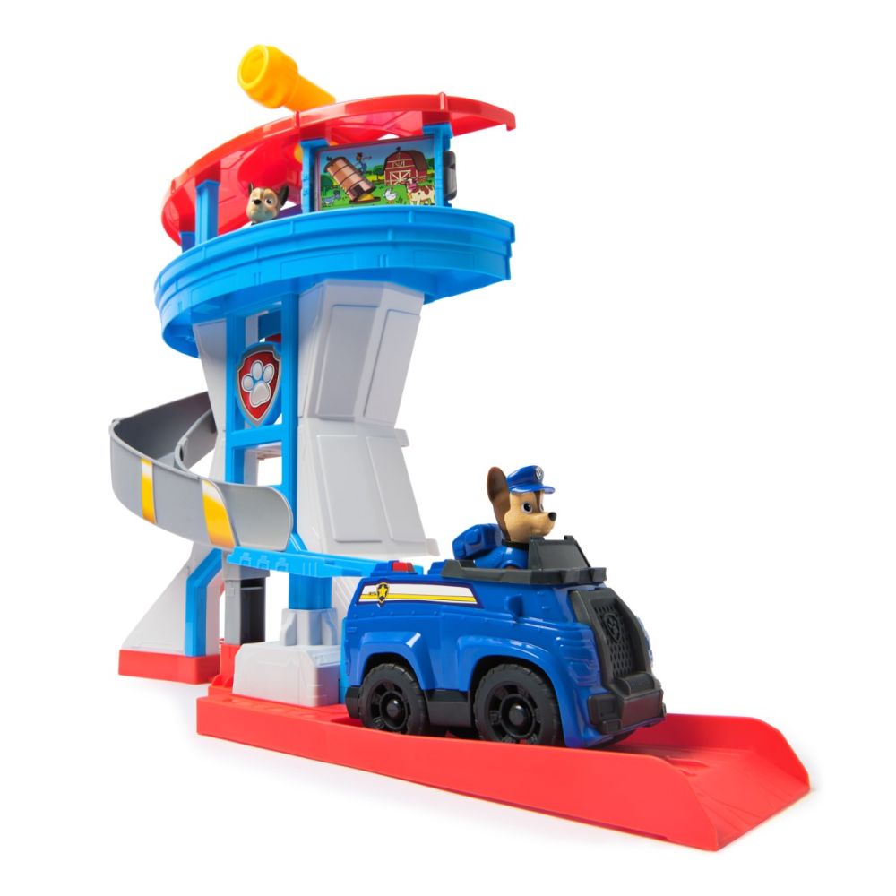Set de joaca cu vehicul, Paw Patrol, Turnul de control, 6073765