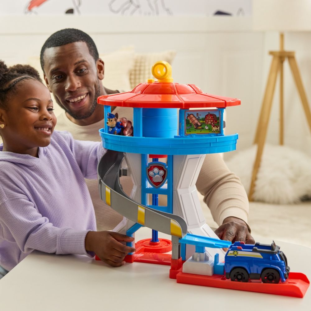 Set de joaca cu vehicul, Paw Patrol, Turnul de control, 6073765