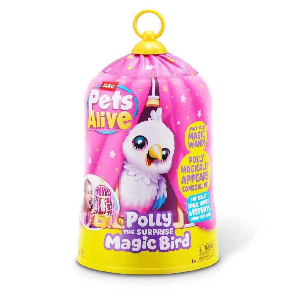 Jucarie interactiva, Pets Alive, Polly The Surprise Magic Bird
