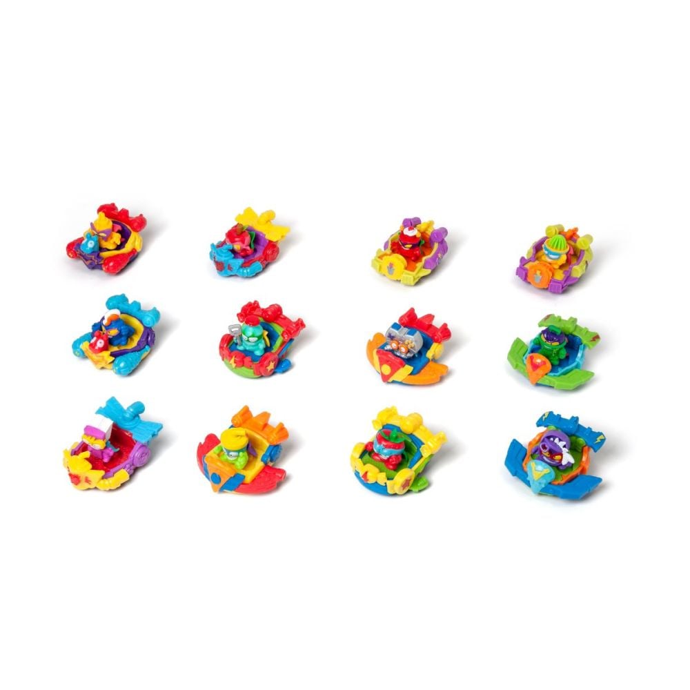 Set figurina cu vehicul, SuperThings, Kazoom Kids si Kazoom Slider