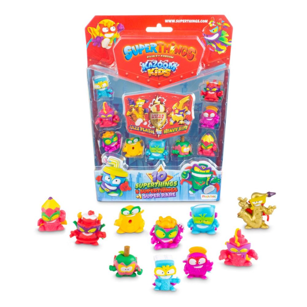 Set 10 figurine, Superthings, Kazoom Kids | Noriel