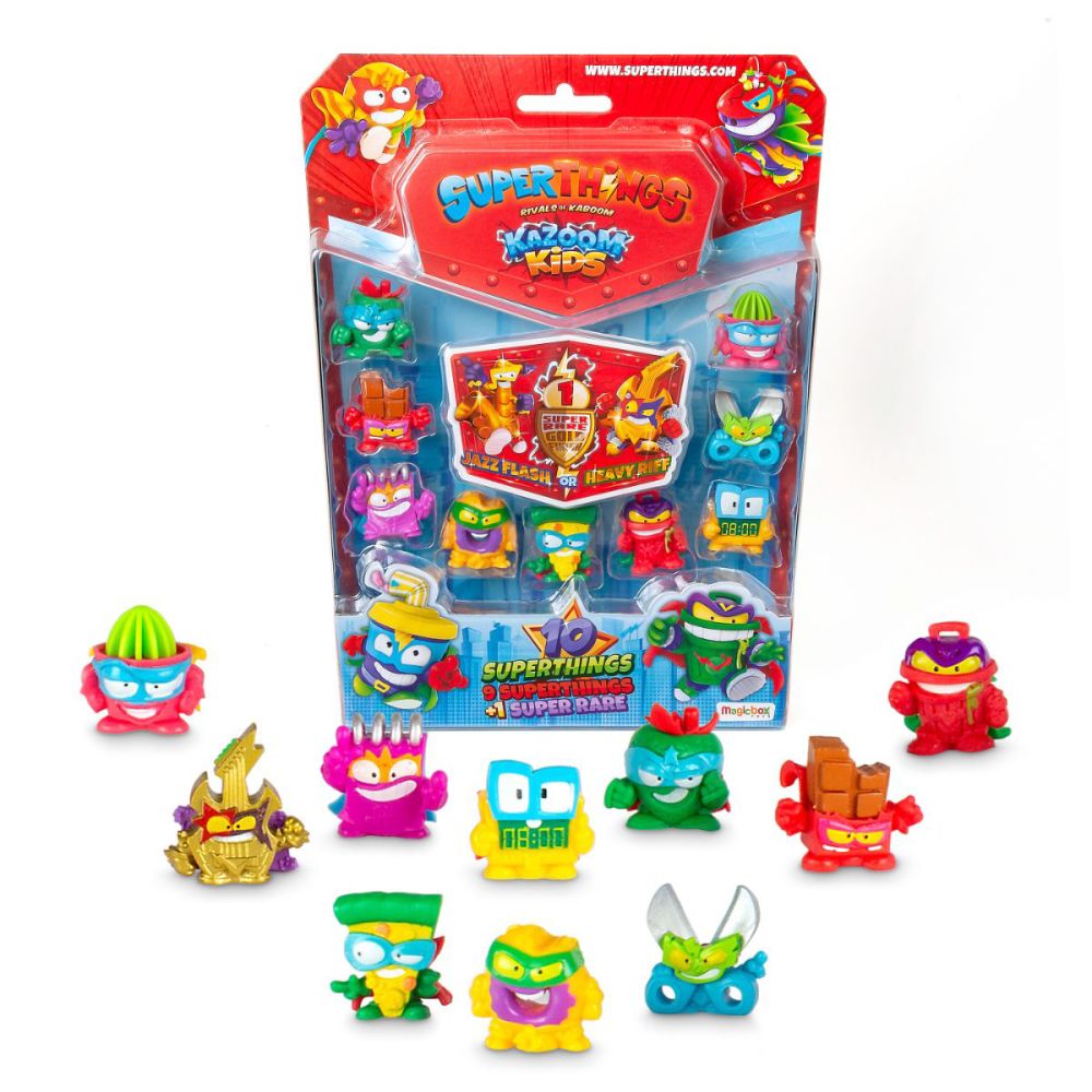Set 10 figurine, Superthings, Kazoom Kids | Noriel
