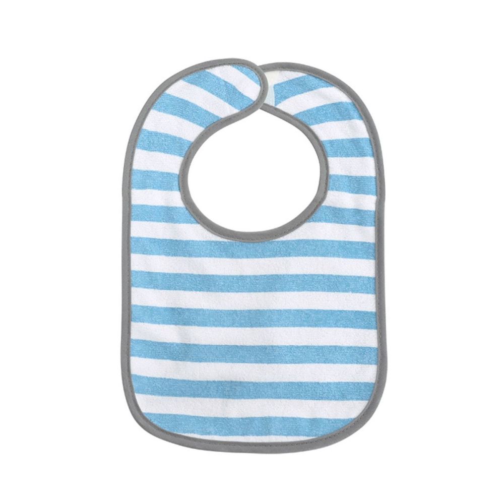 Set 7 bavete, Lorelli, bumbac si peva, 30 x 19 cm, inchidere cu banda velcro