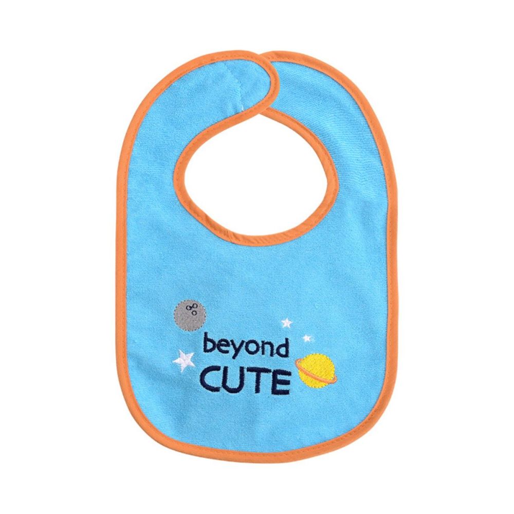 Set 7 bavete, Lorelli, bumbac si peva, 30 x 19 cm, inchidere cu banda velcro