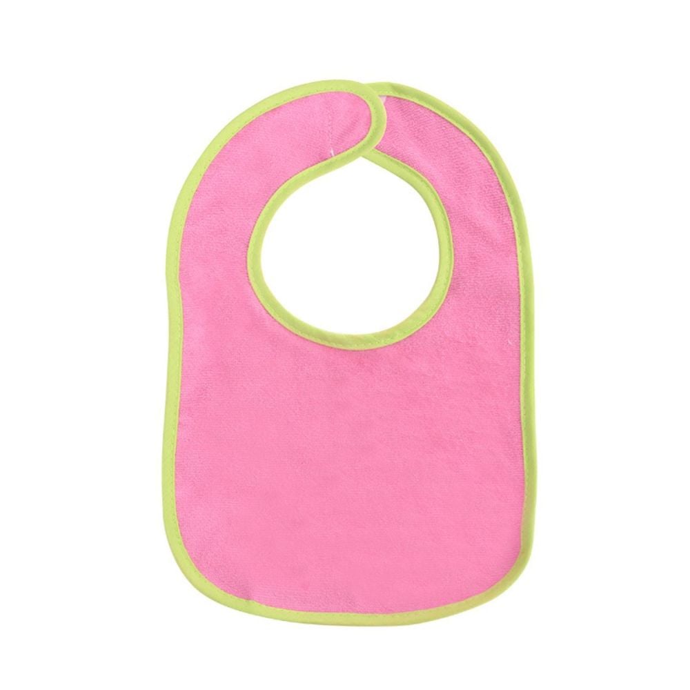 Set 7 bavete, Lorelli, bumbac si peva, 30 x 19 cm, inchidere cu banda velcro