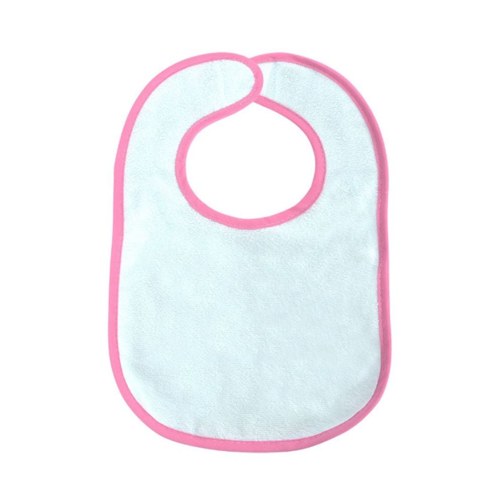 Set 7 bavete, Lorelli, bumbac si peva, 30 x 19 cm, inchidere cu banda velcro
