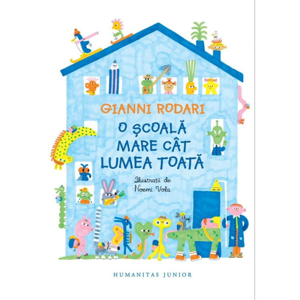 O scoala mare cat lumea toata, Gianni Rodari