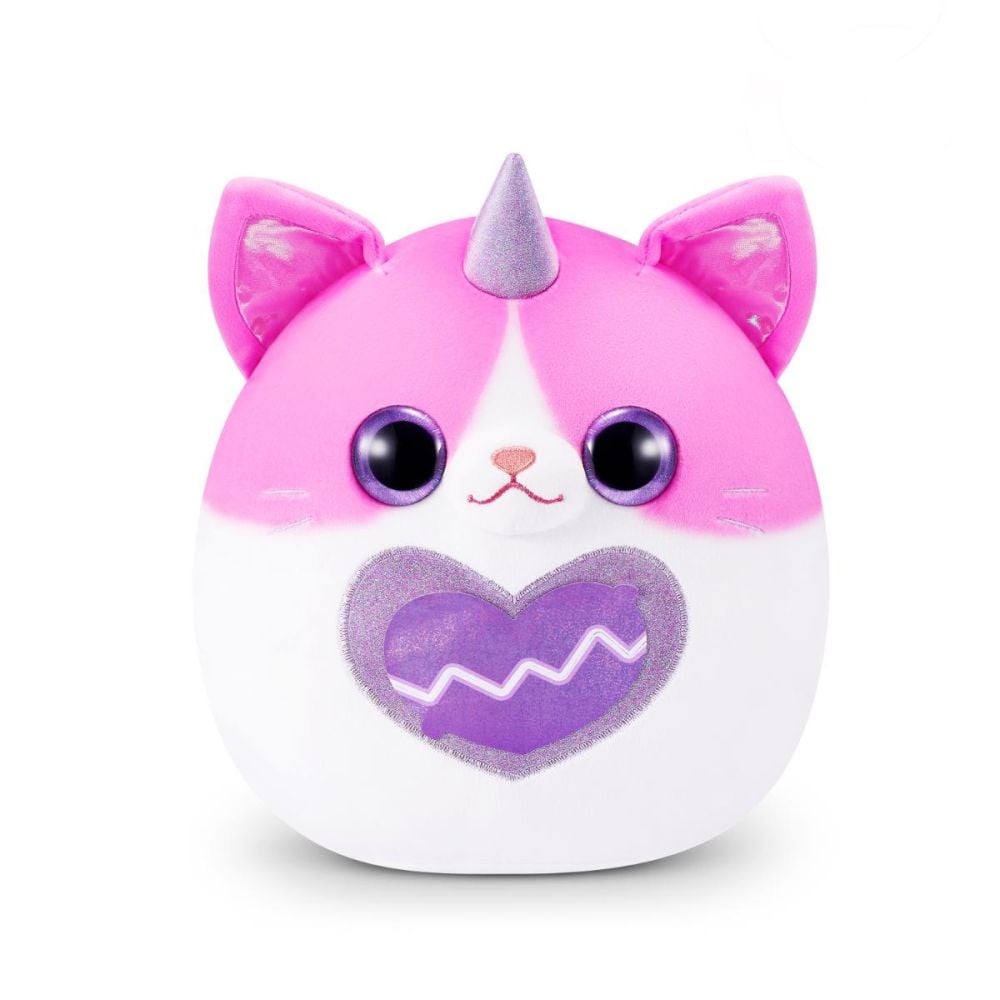 Jucarie de plus surpriza, Rainbocorns, Eggzania Kitty Mania, 40 surprize