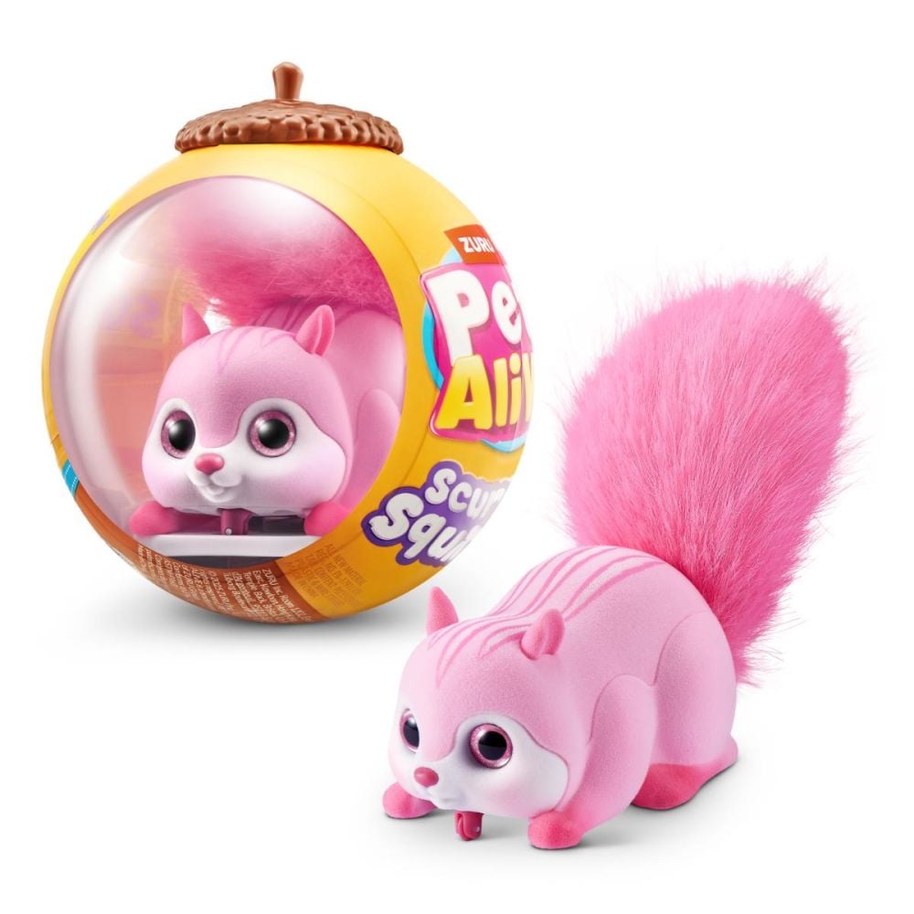Jucarie interactiva, Pets Alive, Scurry'n Squirrel