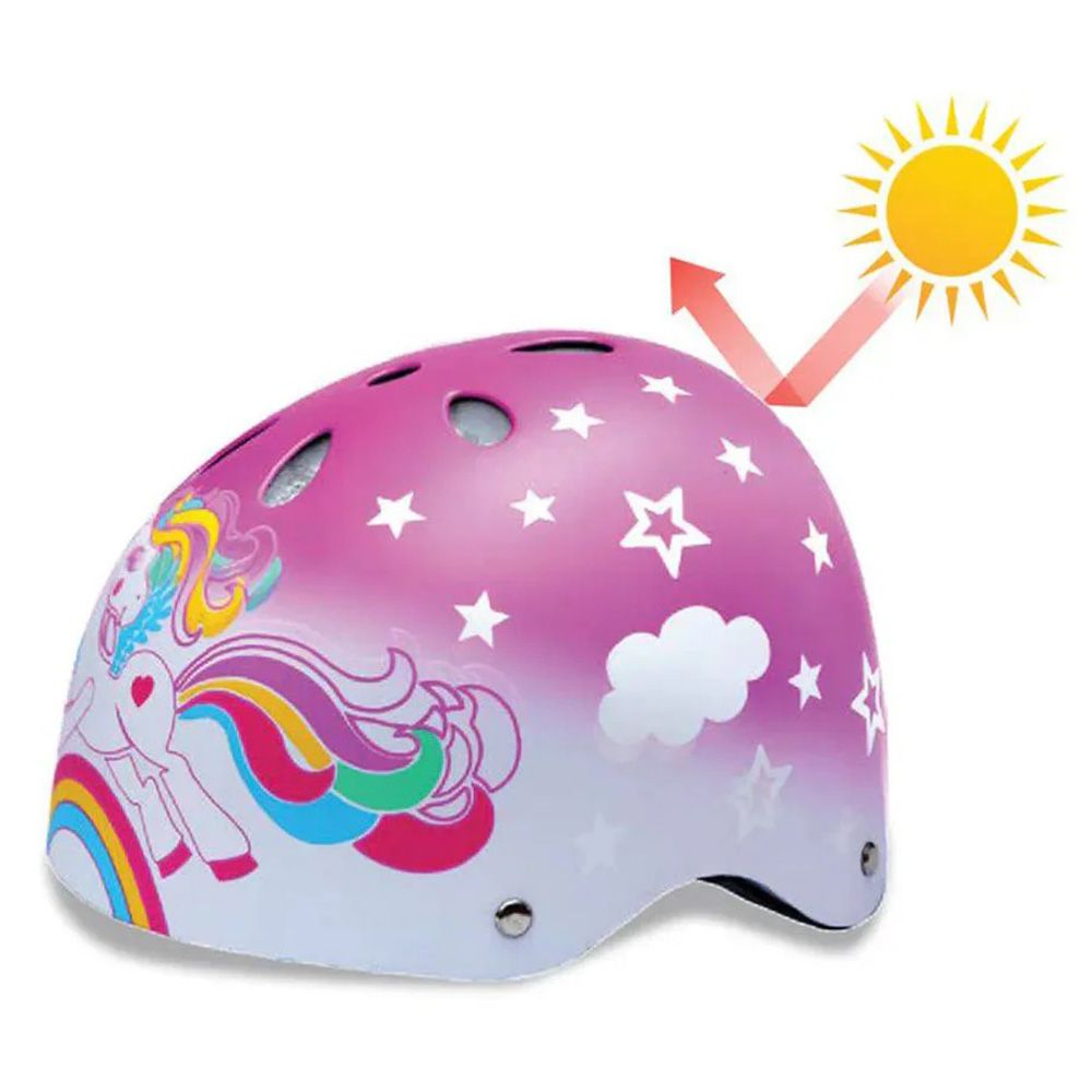 Casca de protectie, Street Jam, Sun Magic, Moon Rider, Marimea S, Roz