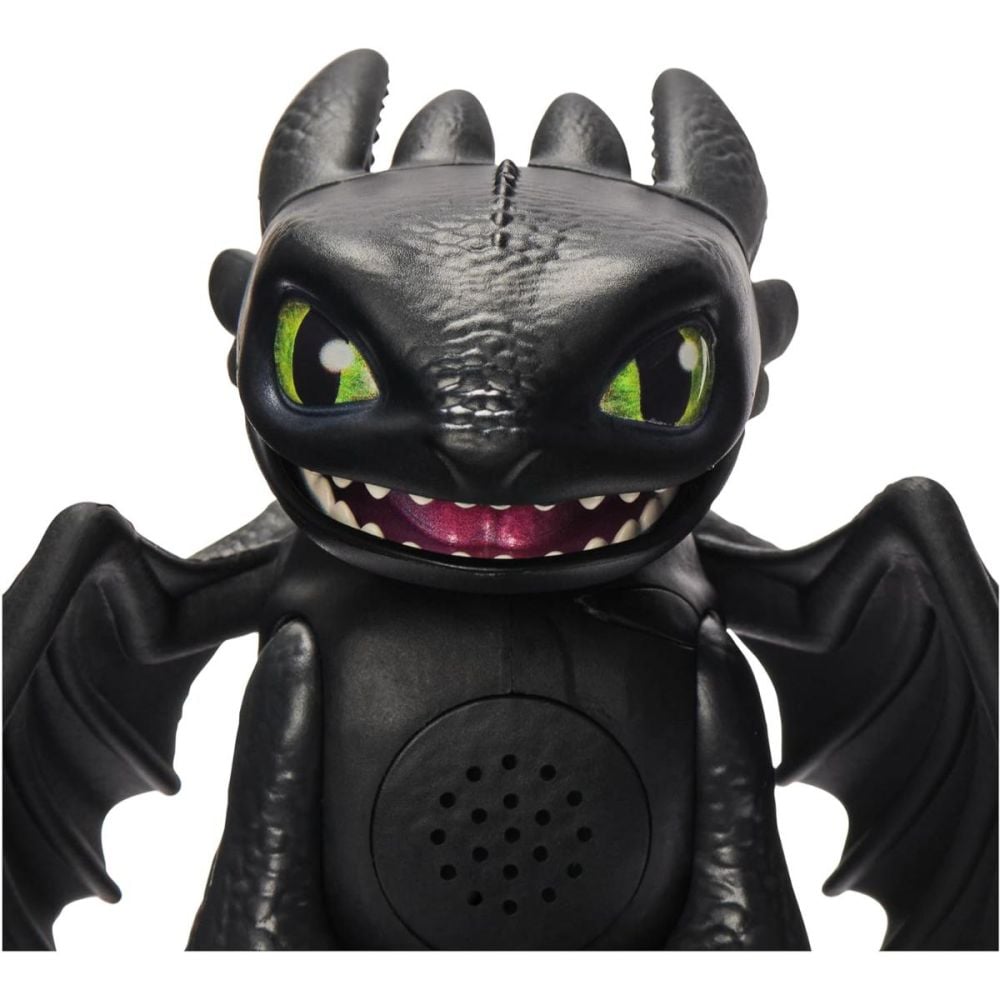 Figurina cu efecte sonore, DreamWorks Dragons, Roaring Minis, Toothless, 6074239