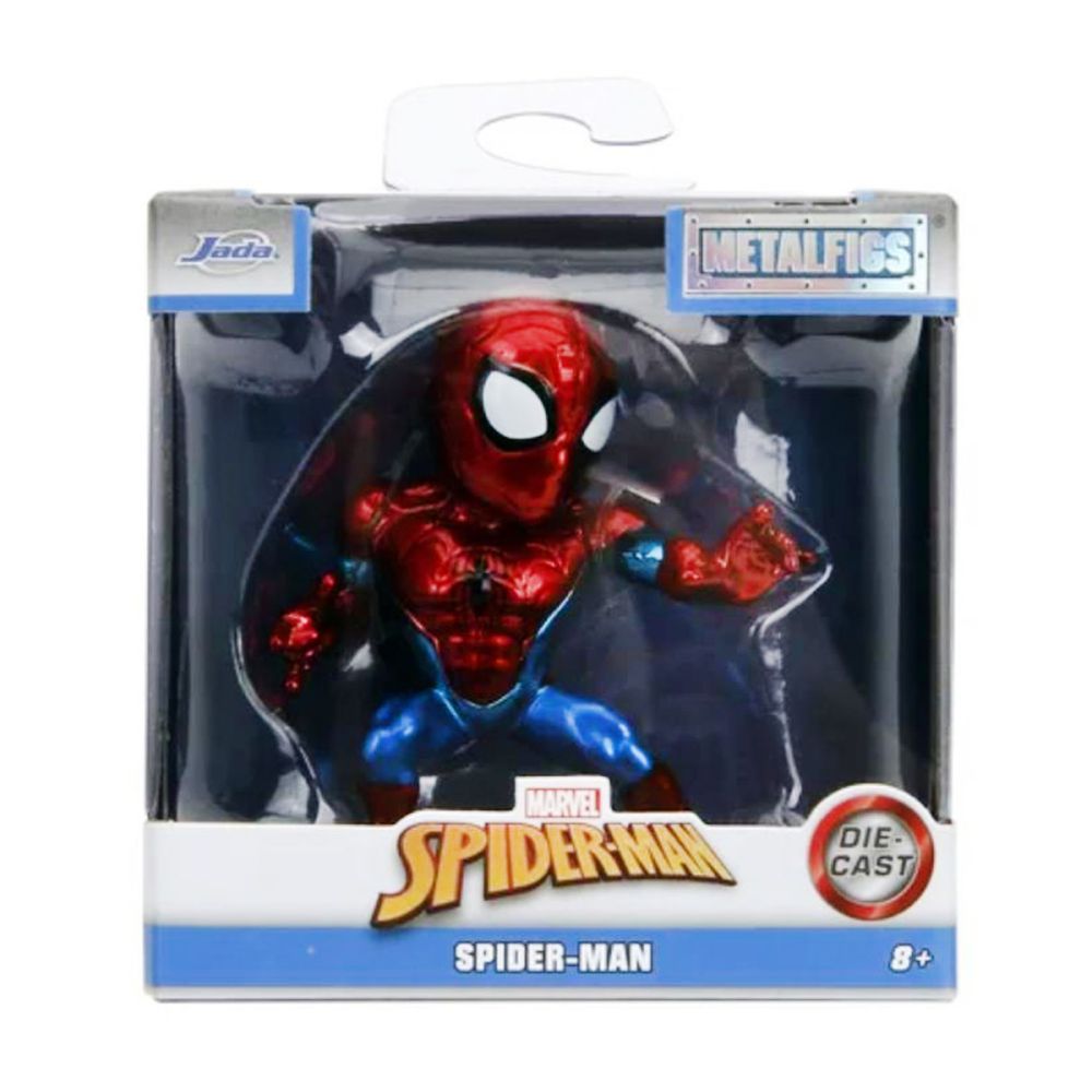 Figurina metalica, Jada, Marvel, Spider-Man, 6 cm
